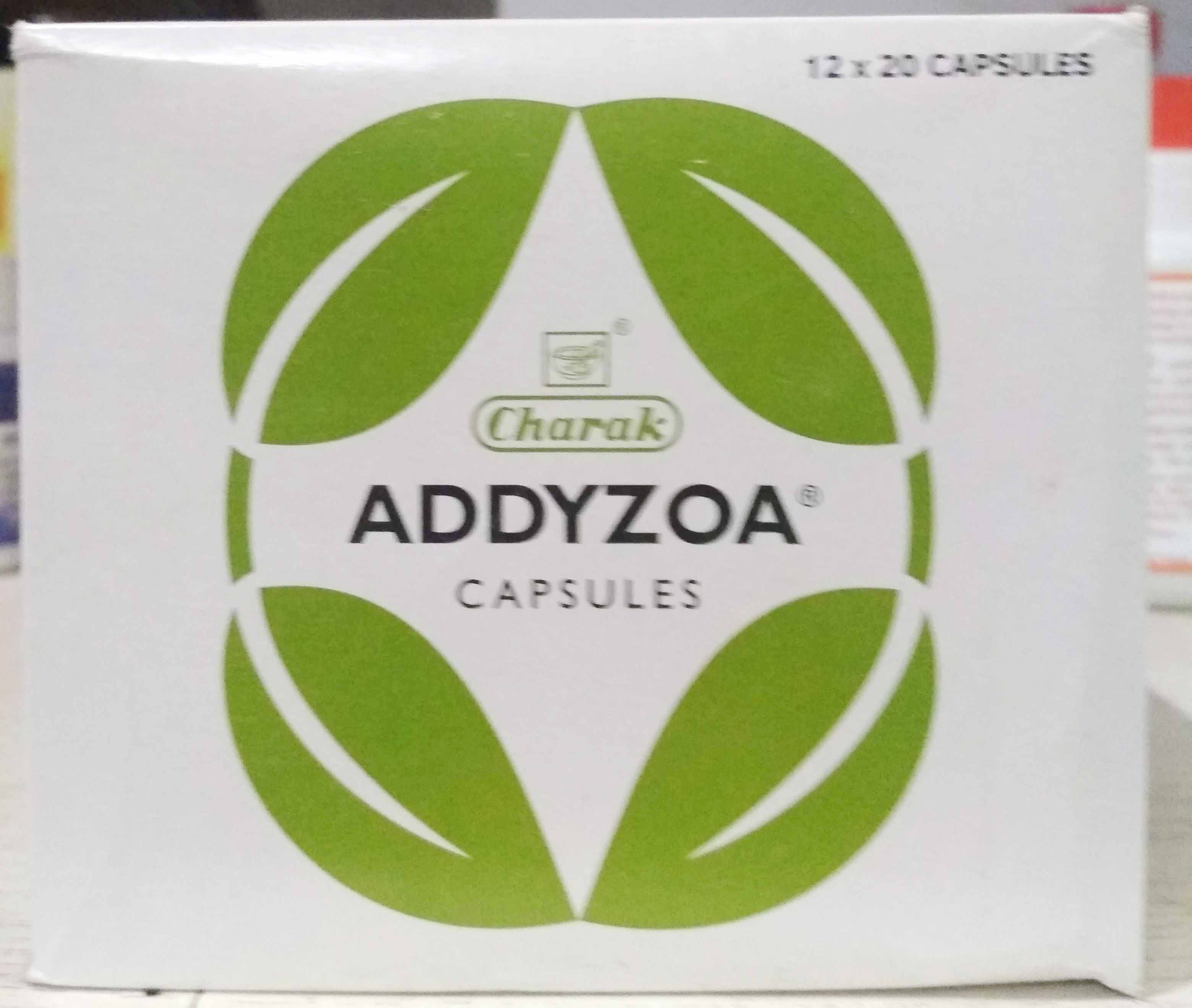 addyzoa capsule 20cap upto 15% off Charak Pharma Mumbai
